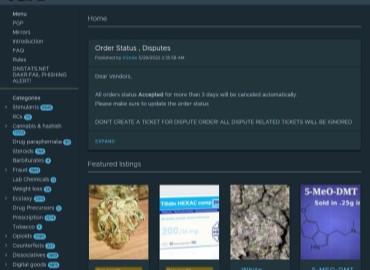 most popular darknet market